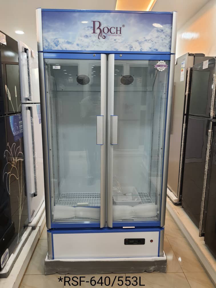 Réfrigérateur vitré roch 553 litres