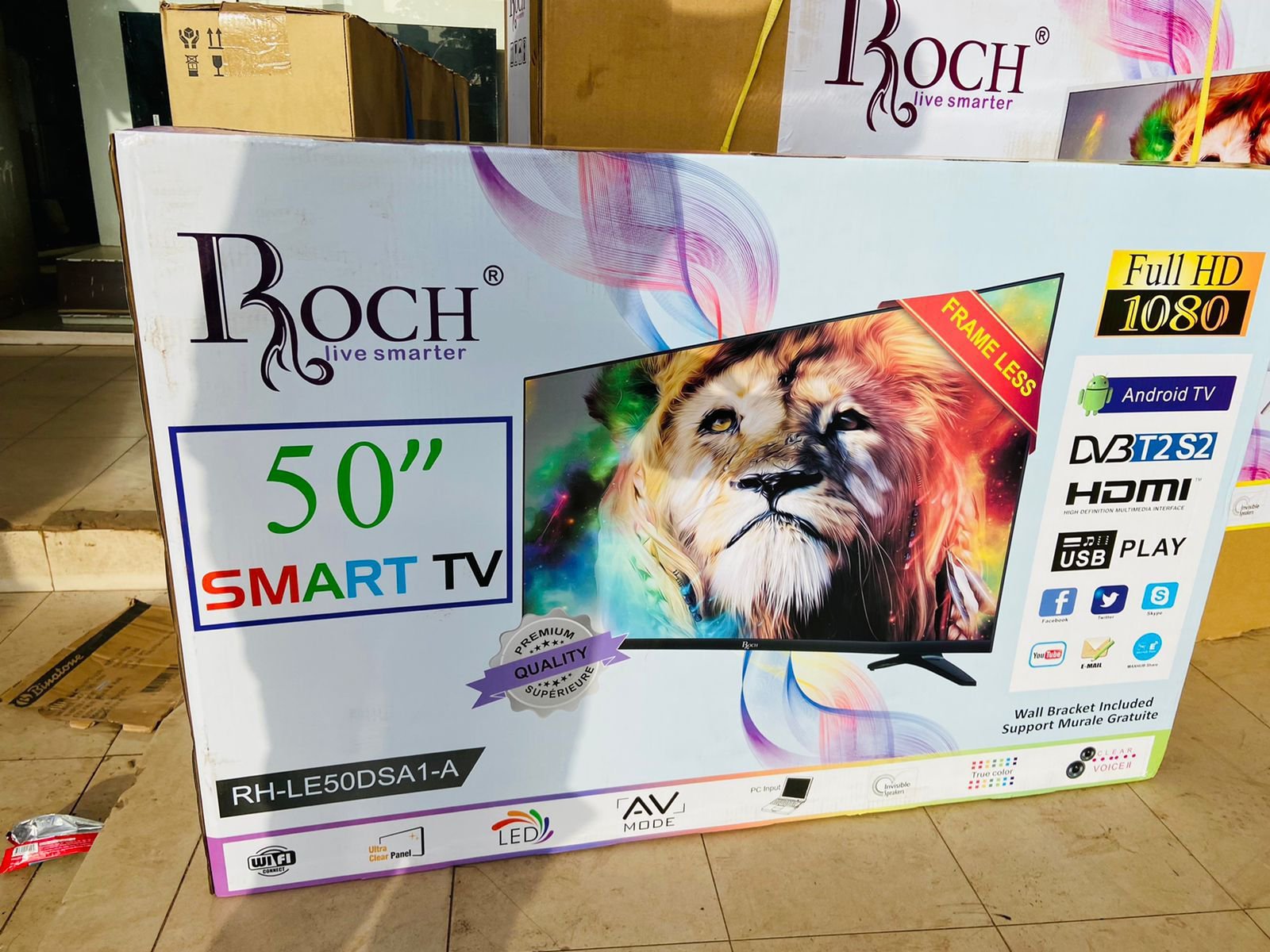 TV ROCH 50" SMART
