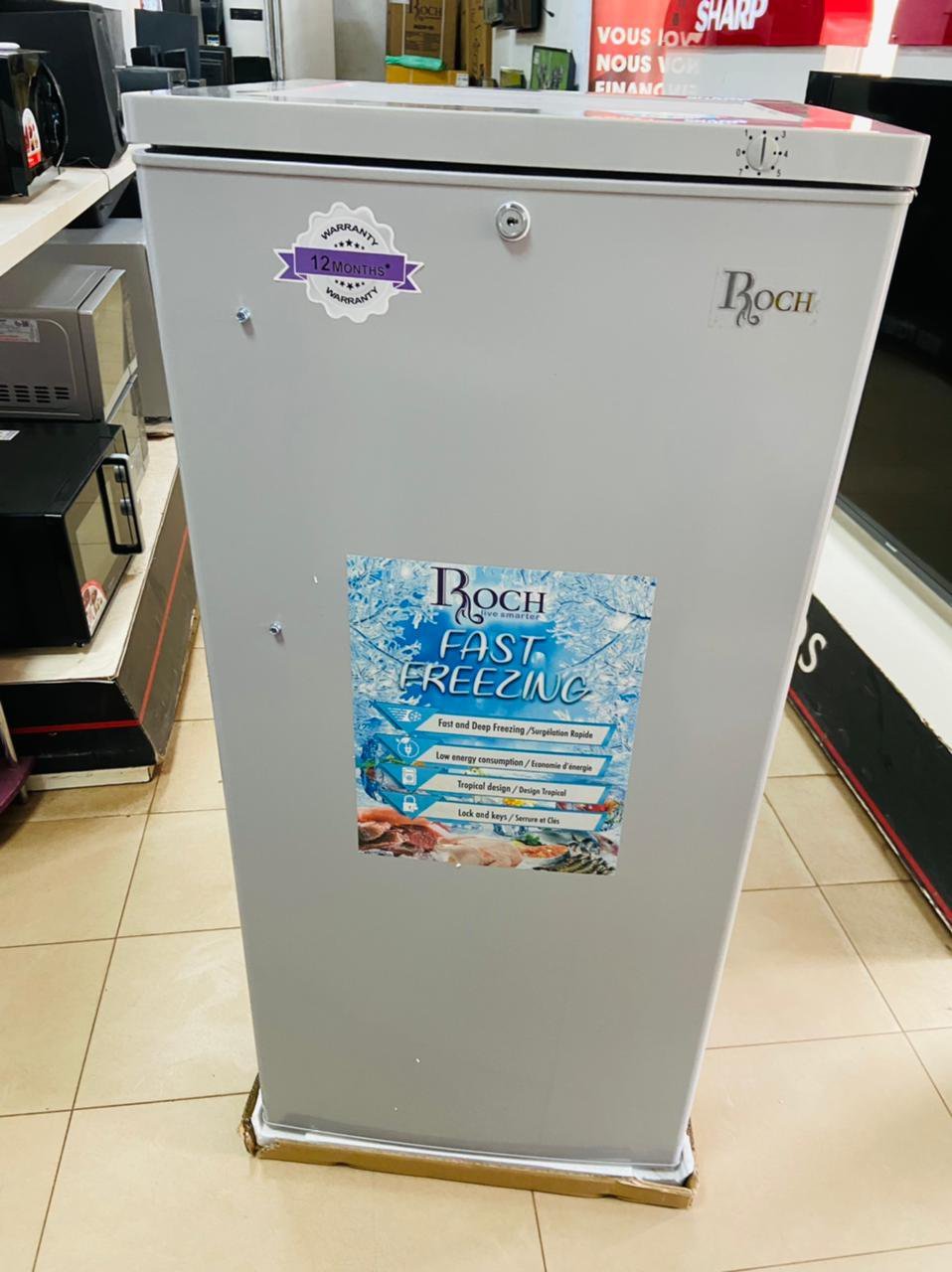 Congélateur Roch 5 casiers pour la production de la glace